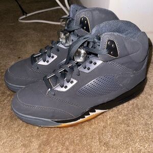 Jordan Dark Gray High-Top Sneakers